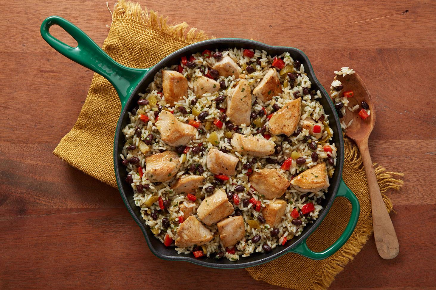 Arroz Con Pollo y Cilantro